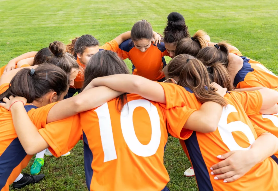 a group of girls in a circle a group of girls in a circle