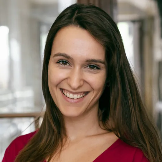a woman smiling at camera
